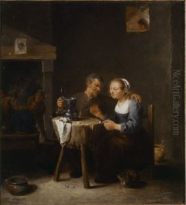 Old Man and Young Woman