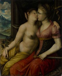 War and peace by Goltzius Hendrick