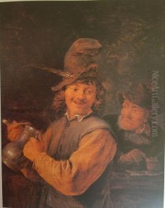 The Smoking Drinker by David Teniers the Younger