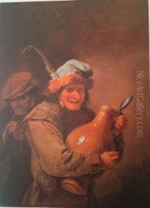 The Merry Drinker by David Teniers the Younger