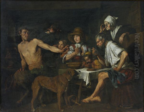 Satyr as a Guest of the Peasant - view 1