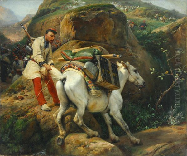 The scene of war - view 1