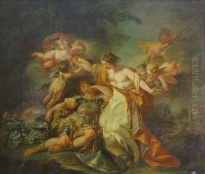 Rinaldo and Armida by Jean-Honore Fragonard