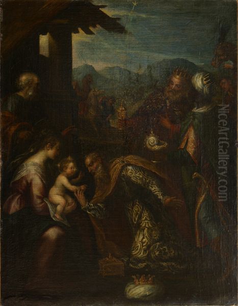 Adoration of the Magi - view 1