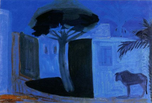 Night Landscape. Egypt - view 1