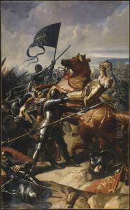 Battle of Castillon, July 17, 1453 by Charles-Philippe Lariviere