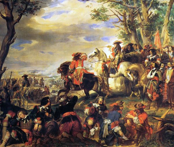 Battle of La Marsaille, October 4, 1693 - view 1