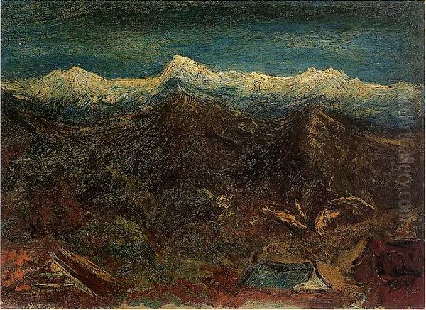 Snow of Mt. Yu - view 1