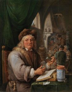 Self-portrait Der Alchemist