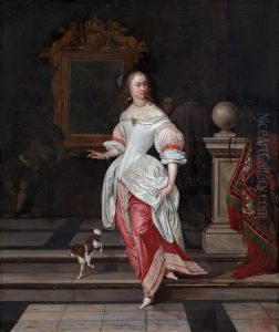 La Grande Dame by Eglon van der Neer