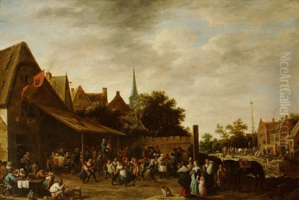 A Village Wake on St. George's Day - view 1