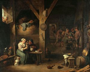 Tavern interior by David Teniers the Younger