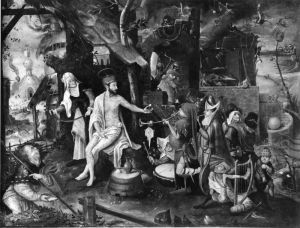 The Mocking of Job by unknown