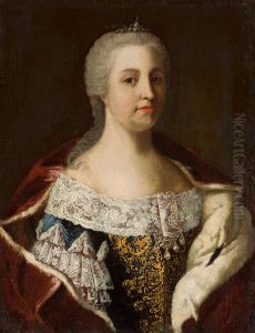 Portrait of Maria Theresa (1717-1780) by Jean-Etienne Liotard