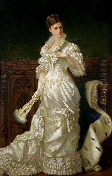 Portrait of Jozefina Amszynska nee Guzowska. - view 1