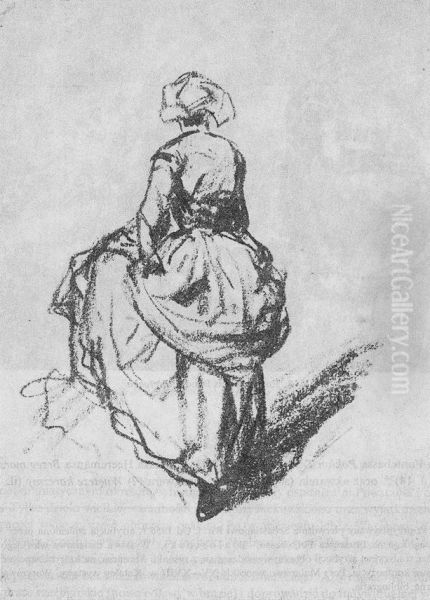 A Breton woman. - view 1