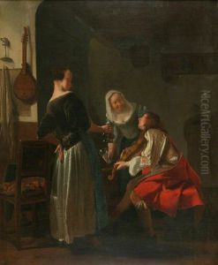 Joyeuse compagnie by Jacob Ochtervelt