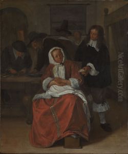 The Oyster Meal by Jan Steen