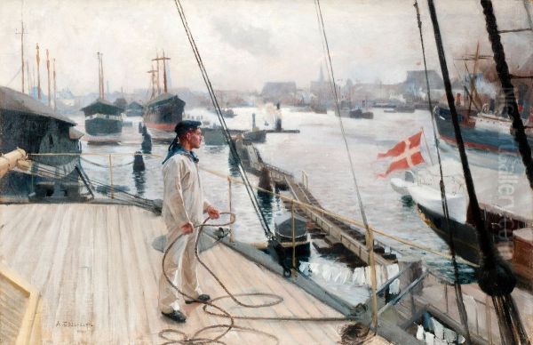 From the port of Copenhagen I. - view 1