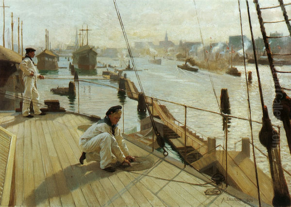 From the port of Copenhagen II. - view 1