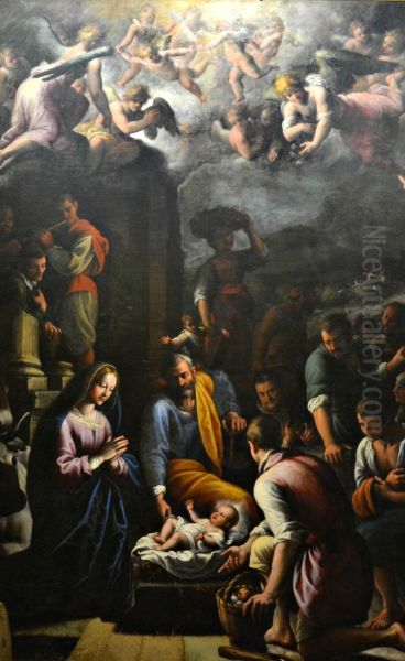 Adoration of the shepherds - view 1