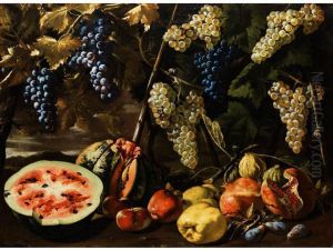 Grosses Fruchtestilleben by Michelangelo Cerqouzzi