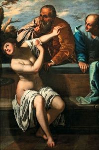 Susanna and the Elders by Artemisia Gentileschi