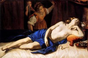 Cleopatra by Artemisia Gentileschi
