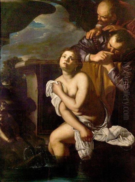 Susanna and the Elders - view 1