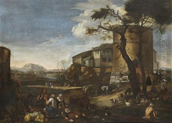 Travellers Resting - view 1