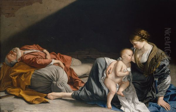 Rest on the Flight into Egypt - view 1