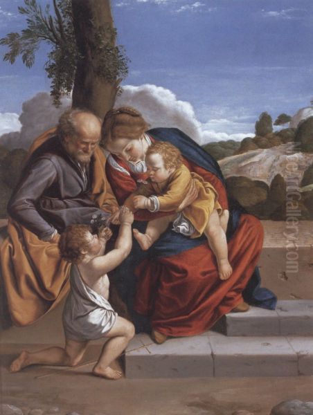 The Holy Family with the Infant Saint John the Baptist - view 1