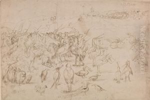 The Gathering of the Birds by Hieronymous Bosch