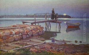 Jetty at Tomtebo by Elin Danielson-Gambogi