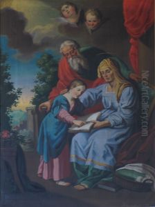 Die Erziehung der Jungfrau Maria