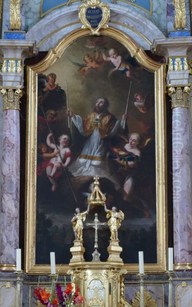 L'Apotheose de saint Blaise - view 1