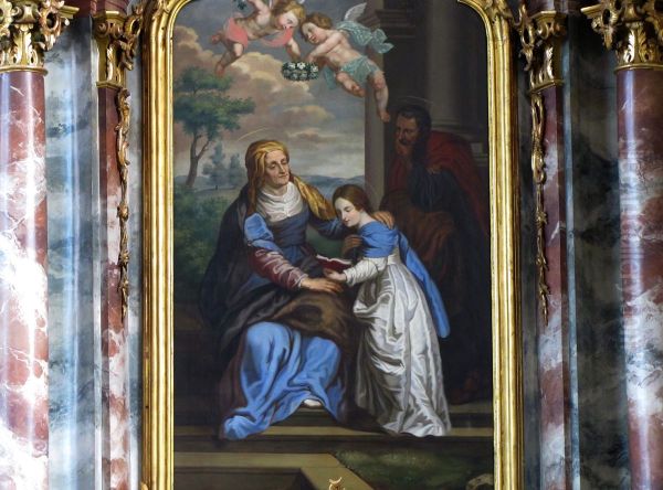 Sainte Parente, saint Antoine de Padoue et l'Enfant Jesus - view 1