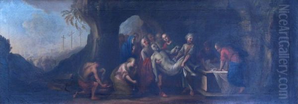 Tableau "Mise au tombeau" - view 1
