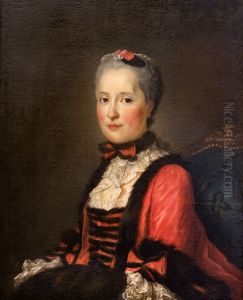 Portrait of Marie-Josephe of Saxony, Dauphine of FranceFrancais:Portrait de Marie-Josephe de Saxe, dauphine de FranceItaliano:Ritratto di Marie-Josephe di Sassonia, Delfina di Francia by Jean-Marc Nattier