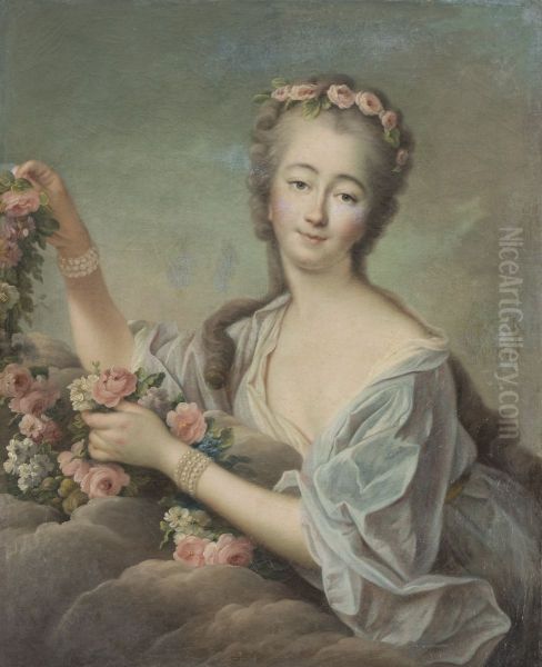 Portrait de Madame Du Barry en Flore - view 1