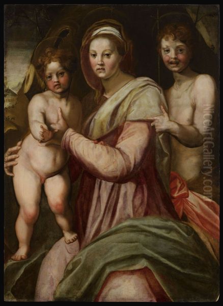 Madonna and Child with St. John the Baptist - view 1