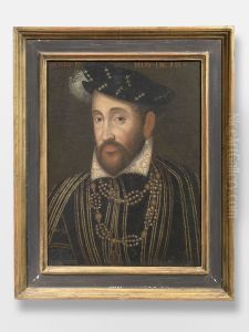 Henry II, King of France (1519-1559) by Francois Clouet