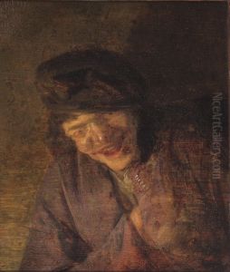 De lachende boer by Adriaen van Ostade
