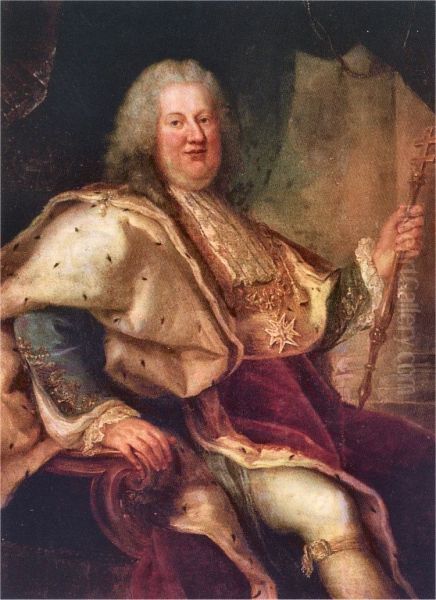 portrait de Stanislas Leczinski tenant le sceptre - view 1