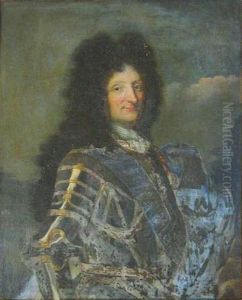 portrait de Paul de Beauvilliers, duc de saint Aignan by Hyacinthe Rigaud