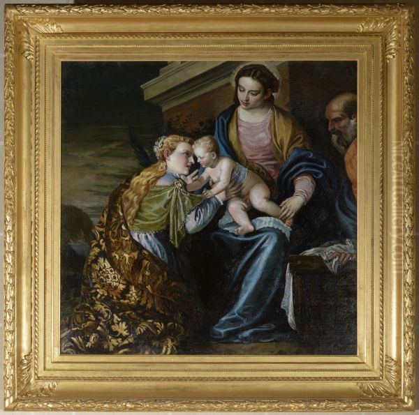 Mystic marriage of Saint Catherine - view 1