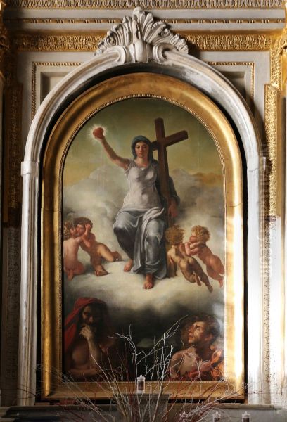 le Triomphe de la religion, Vierge au Sacre-Coeur - view 1