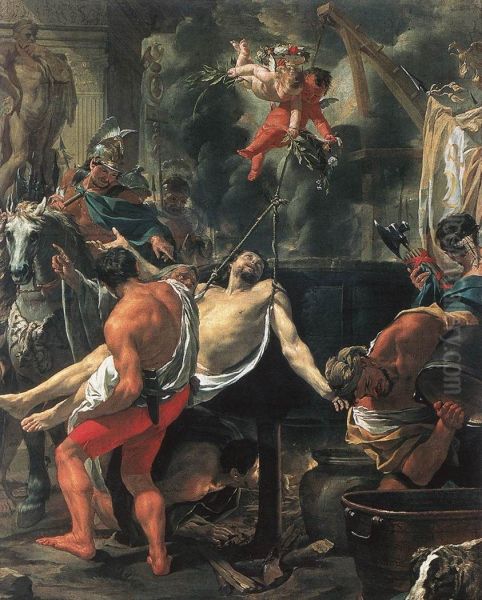 Martyrdom of St John the Evangelist at Porta Latina - view 1