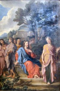 Jesus et la Samaritaine by Noel Coypel