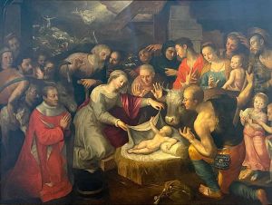 Adoration of the Shepherds by Hieronymous Francken I